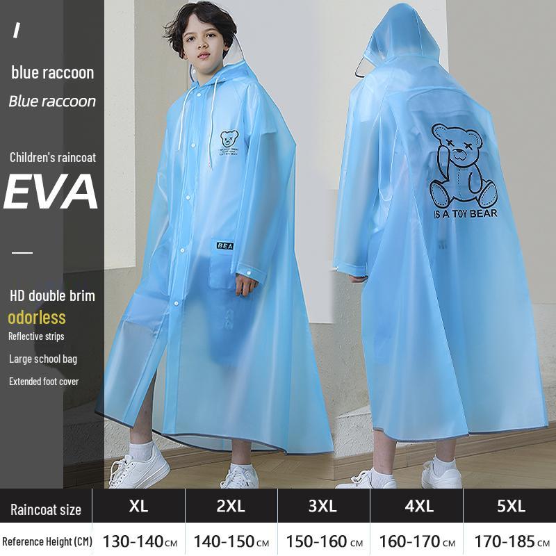 Imperméable intégral pour enfants pour l'école - Garçons et filles
