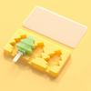 Kids Cartoon Shape Popsicle Molds Food-Grade Silicone Reusable Sticks Non-Stick Design Easy Release Ice Cream Mold