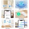 Sensore Smart di Temperatura e Umidità Tuya ZigBee/WiFi con Allarme Remoto tramite APP per Domotica Compatibile con Alexa Google Home