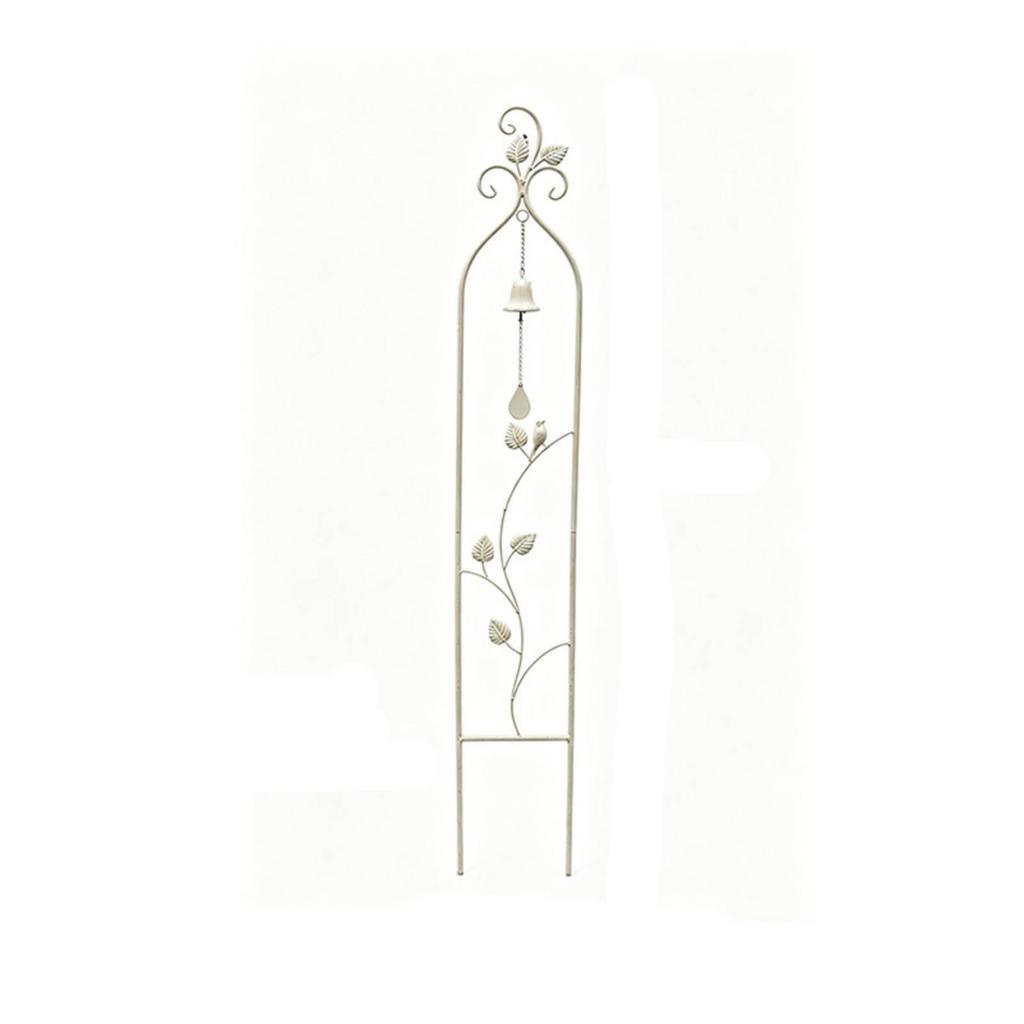 Metal Trellis with Bell Wrought-Iron Look Climbing Plant Support