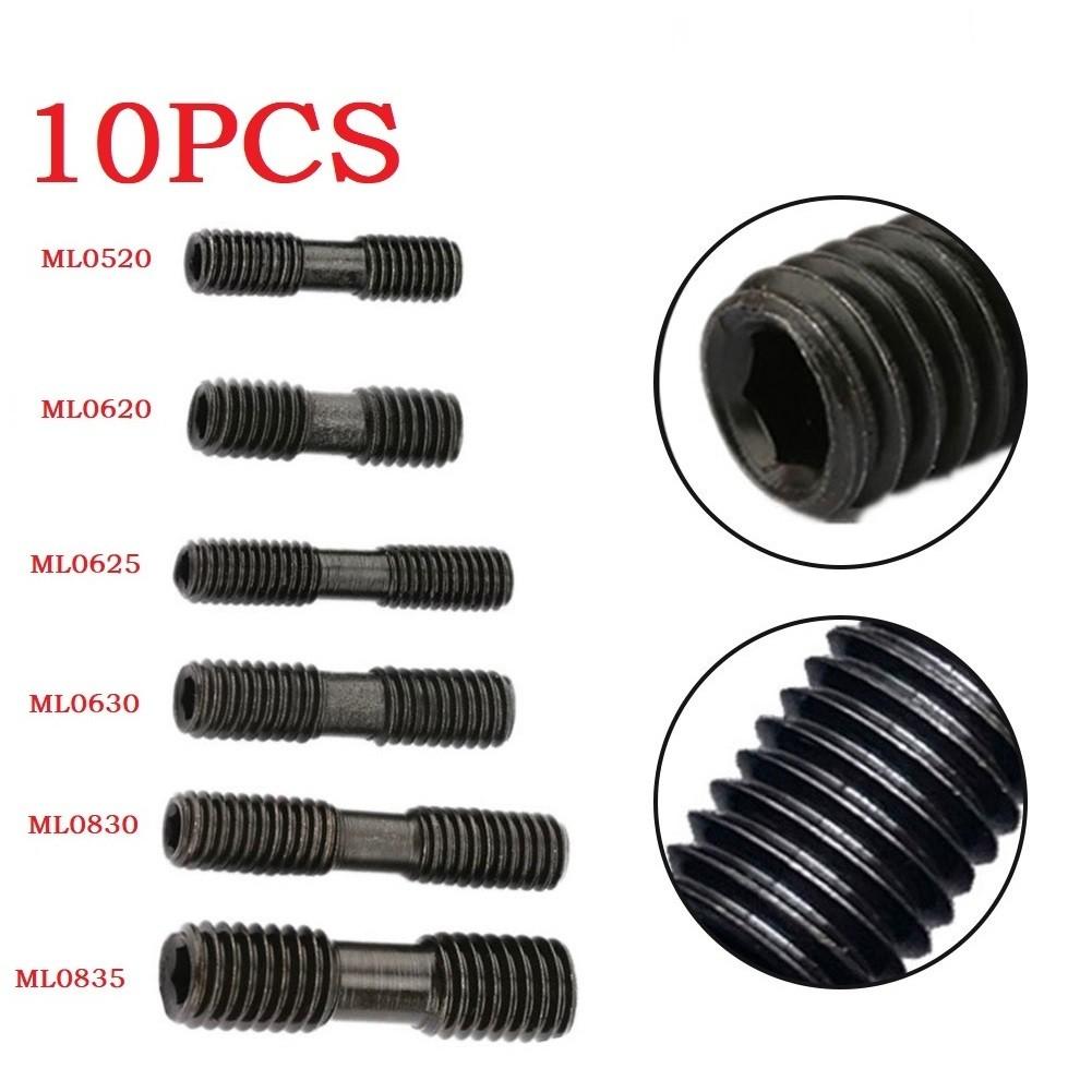 Secure Your For Turning Tool 10pcs CNC Lathe Double Head Screws ML0520 0835