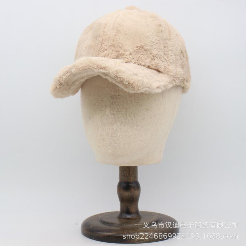 Foreign Thickened Casual Versatile Men'S And Women'S Hats Warm Baseball Caps Peaked Caps