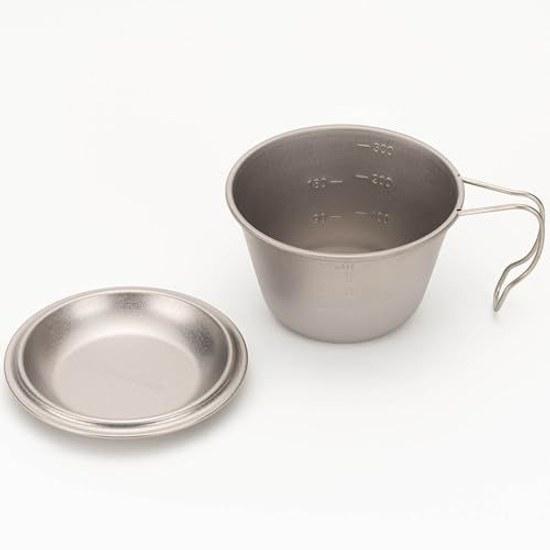 Snow Peak Deep Titanium Sierra Cup Lid E-314 Camp Outdoor Lightweight