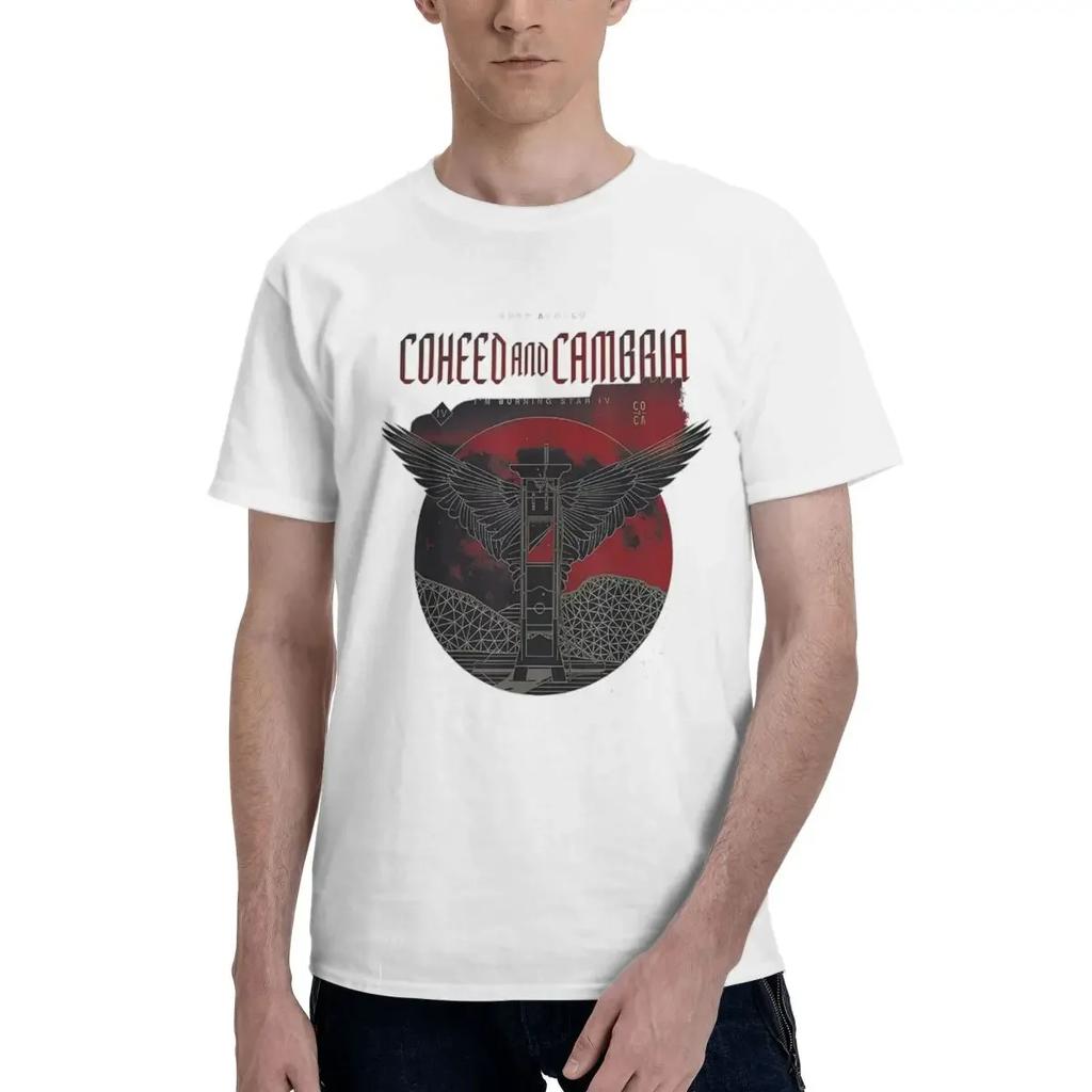 Coheed And Cambria Death Moon 1 100% Cotton Casual Breathable Confortable Summer Funny T-Shirt For Men Clothes Men