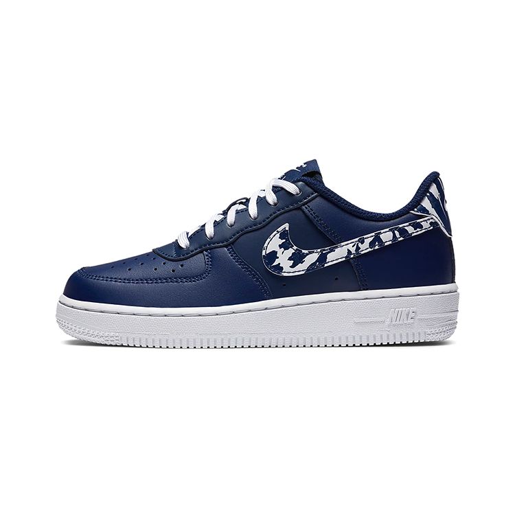 

Nike Force 1 LV8 3 PS Camo Swoosh — Детские кроссовки Blue Void, белые CZ7879-400