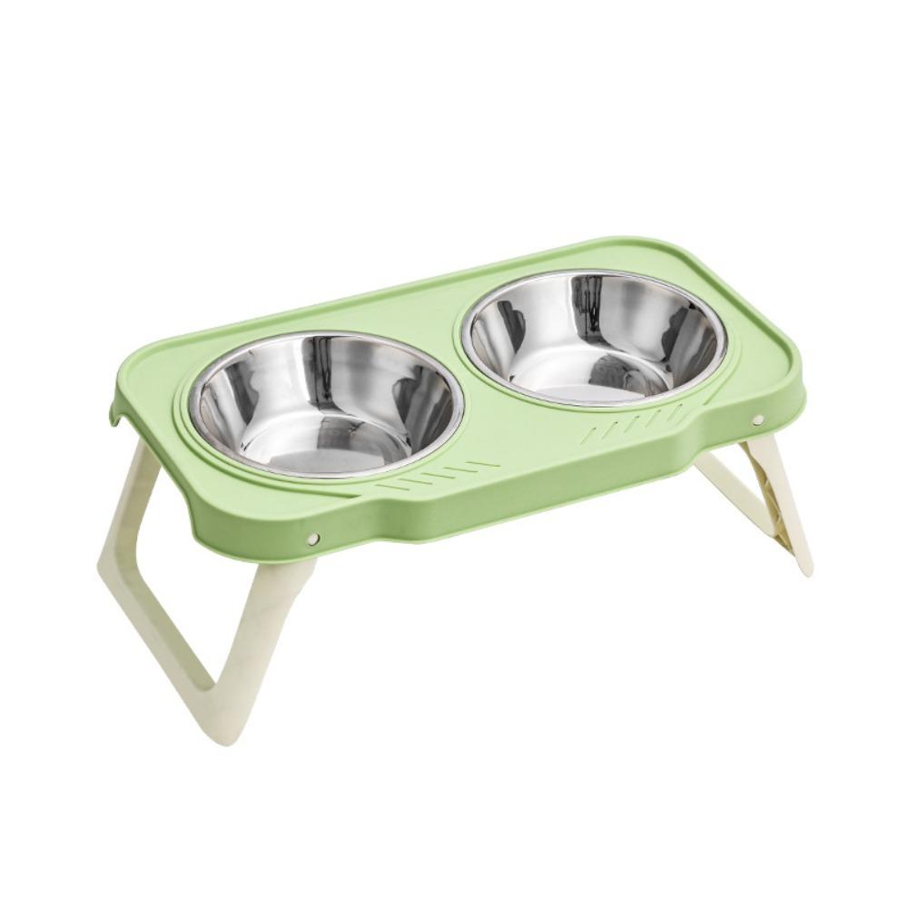 Anti-flip Pet High Footed Bowl Non-Slip Elevated Pet Feeder Bowl  Pet Supplies