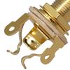 1/4 Guitar Jack Mono Input Jack Metal Electric Guitar Replacement Mono Input or Output Jack Socket 6.35mm Guitar Part