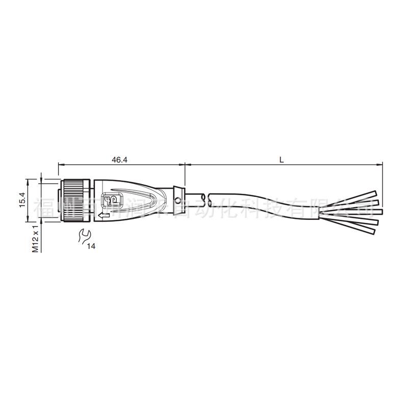 V15-G-5M-PVC P+F Sensor Cable V1-G-10M-PVC: Brand New and Original