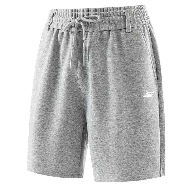Skechers Go Golf Series Comfortable Sports Casual Breathable Training Running Shorts Unisex Shorts Gray P225U090-01WT S