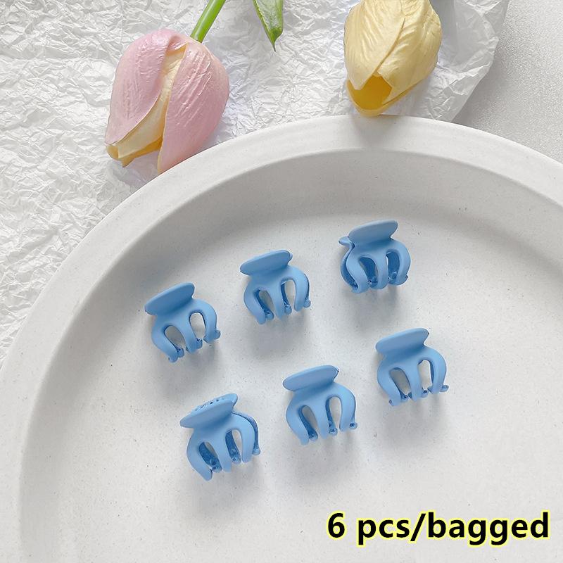 Kawaii Korean Mini Claw Hair Clip Set Hairpins Women Girls Baby Small Hair Crab Hoop Clipper Office Accessories Holder Headdress