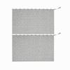 2 Pieces Ignite Guard Curtain Replacement for Wood-Combustion Fireplaces
