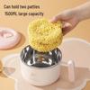 304 Stainless Steel Cartoon Noodle Bowl with Drain, Ideal for Dormitories - Small Gift