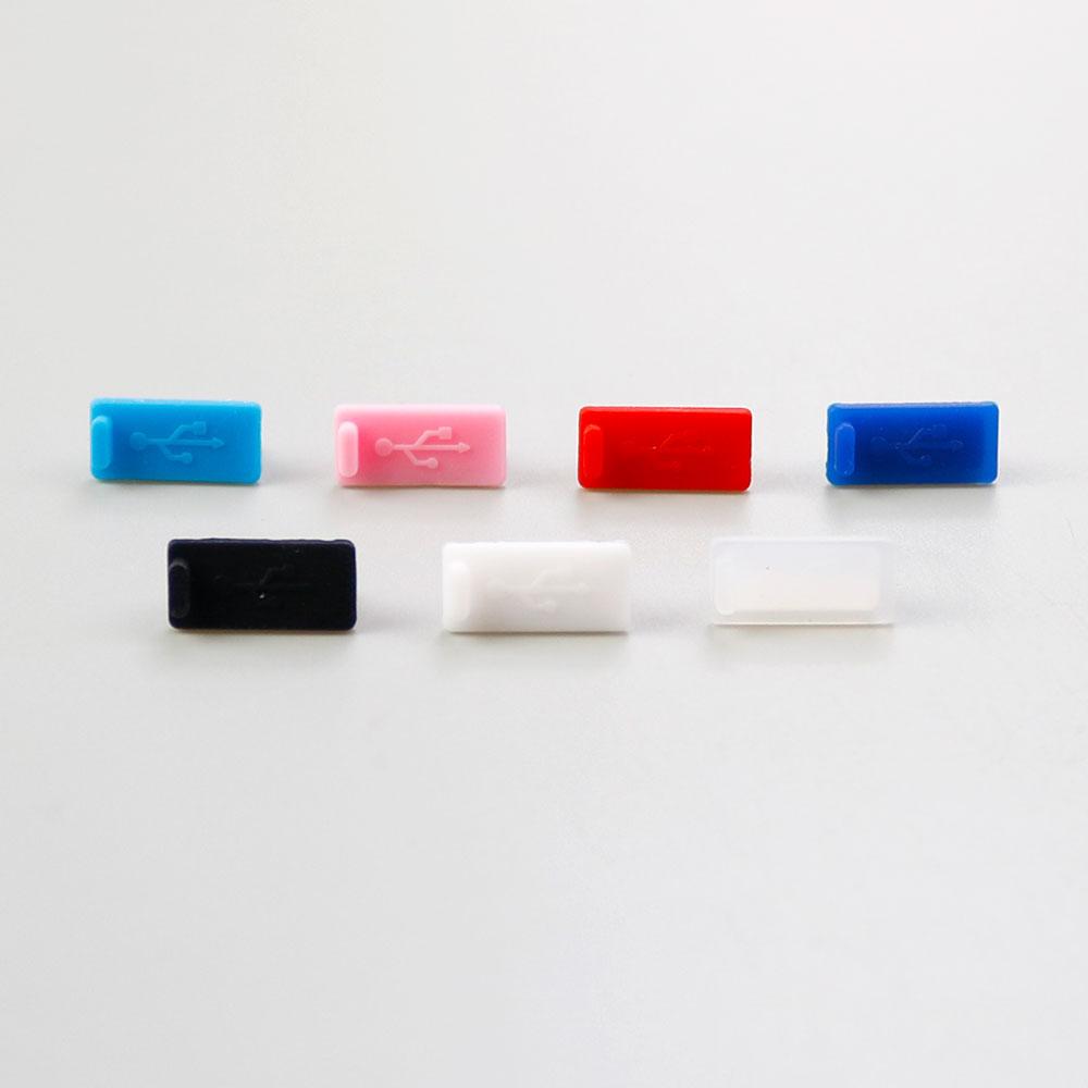 JCD 10PCS Silicone USB Dust Plug Charger Port Cover Female Jack Interface Dustproof Cap Universal Tablet PC Notebook Laptop2