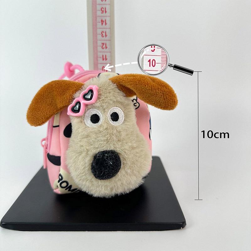 Mini Portamonete Peluche Orso Cartone Animato Borsa per Cuffie Zaino Se È un Ciondolo Bambola Macchina Artiglio 4 Pollici