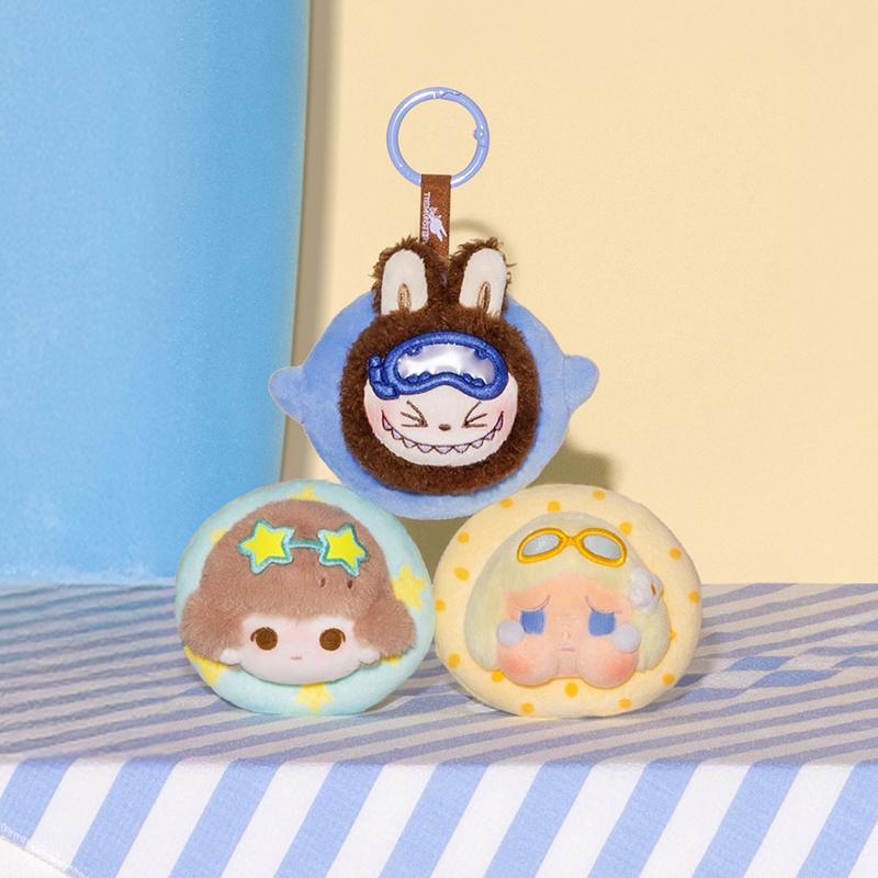 POP MART POP BEAN Island Vacation Series Mini Plush Pendant Blind Box