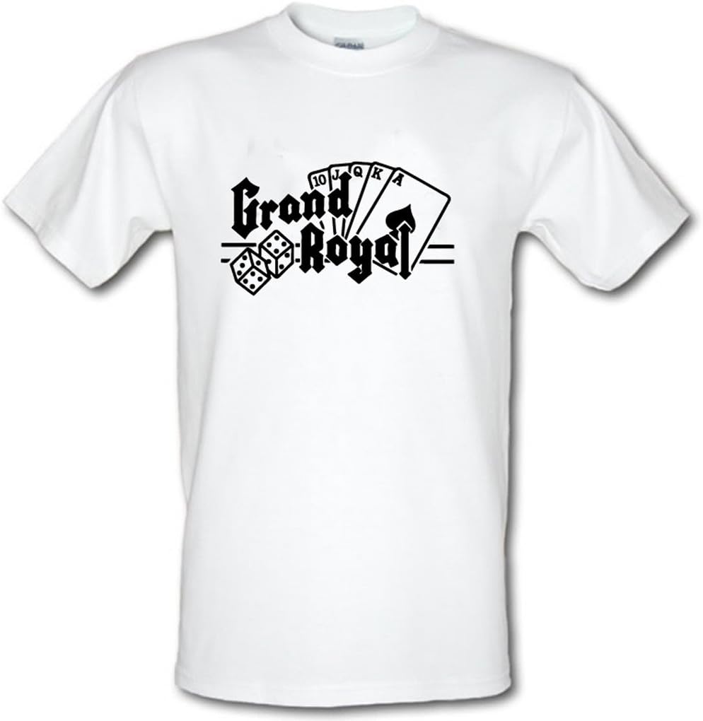 GRAND ROYAL Record Label Hip Hop Beastie Boys Rap Heavy Cotton t-shirt XS белый