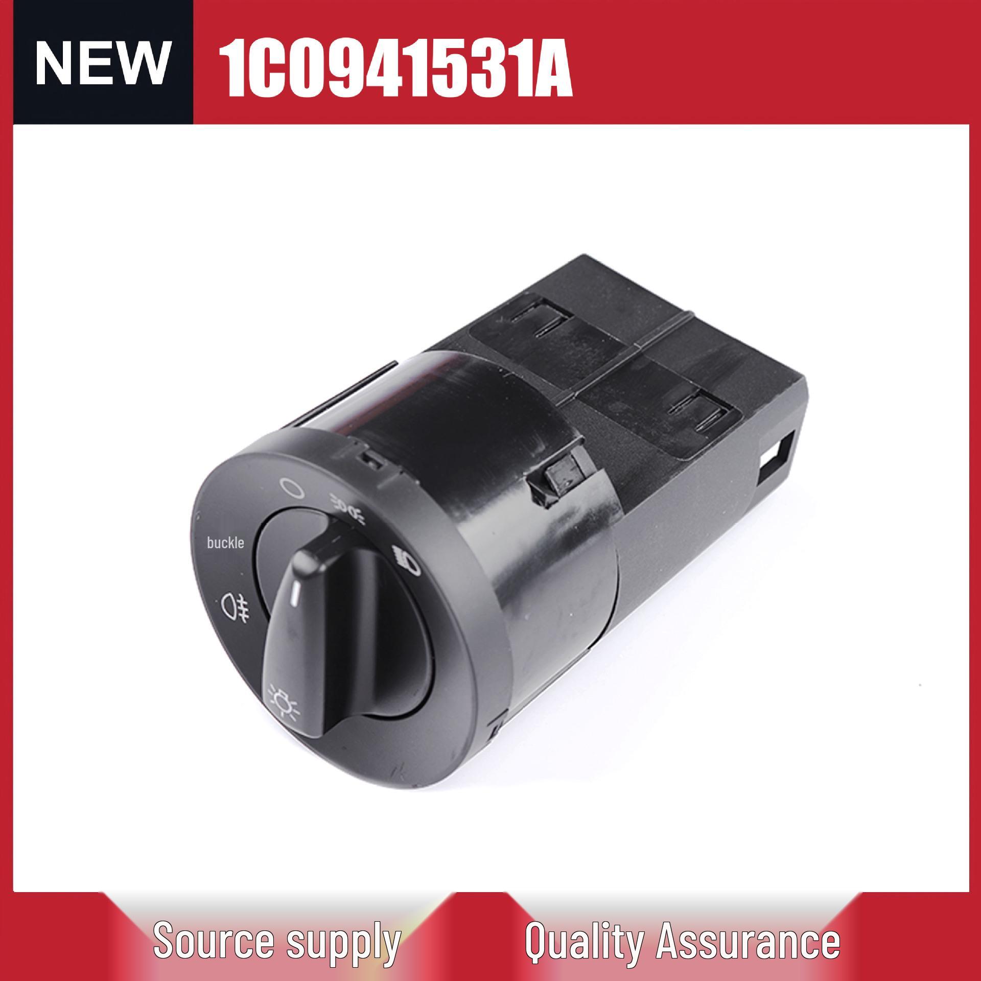 Headlight Switch for VW Beetle, Golf, Jetta, Passat - Model 1C0941531A Electric