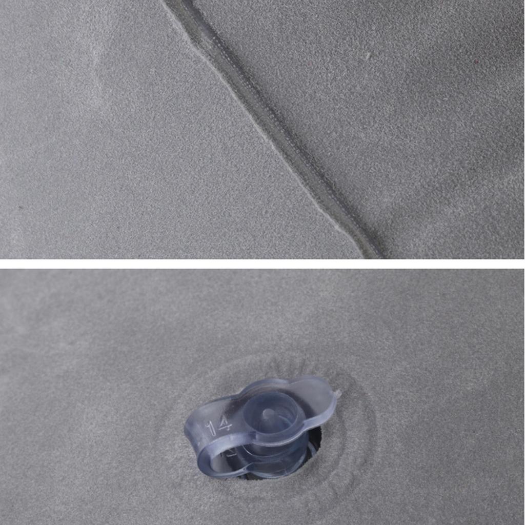 Travel Foot Rest Pillow Height Fast Inflating Leg Knee Pillow for Adult Kids Airplane