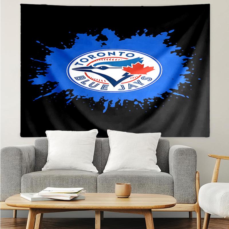 1PC Blue Jays Baseball Season Quick-Dry Tapestry, Unique Design Tapestry, Suitable for Bedroom,Livingroom, Playroom,Heartwarming Holiday Gifts