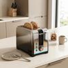 2 Slice Toaster with 7 Browning Levels, Reheat, Defrost and Cancel Functions