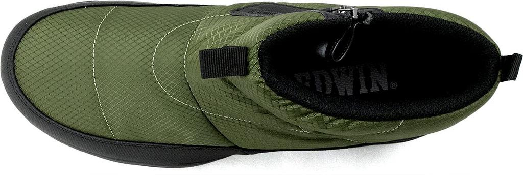 EDWIN Edm5700 Daunen Winter Schnee Kurz und Größe Grüne Sneaker, Stiefel, Stiefel, Stiefel, Länge, Wasserdicht, Rutschfest, Leichtgewicht, Herren Damen, 28.0cm,