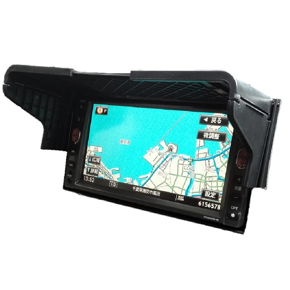 SHANGRI-LA Universal Car Navigation Sun Visor, Compatible with 6.5-10.6 inches, nero
