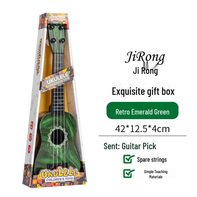 Beginner Ukulele for Students - Stylish, Cute Small Guitar with Monster Design, Ideal for Self-Study
