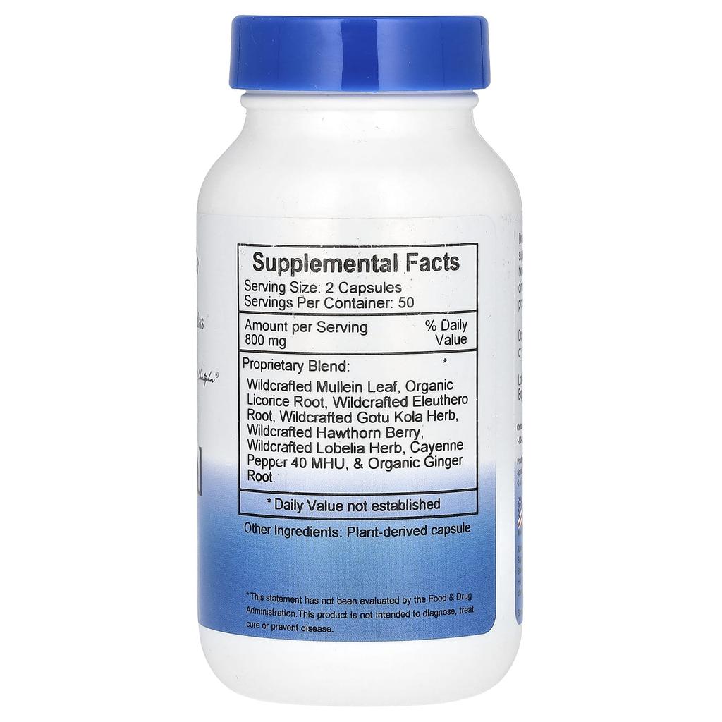 Christopher's Original Formulas Adrenal Formula, 800Mg, 100 Veggie Caps (400Mg Per Capsule)