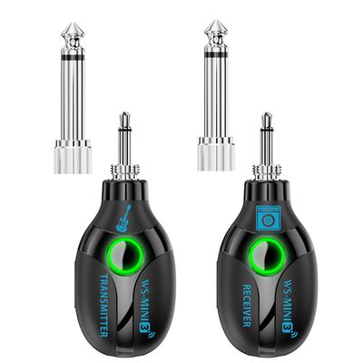 2.4G Wireless Guitar System Transmitter Receiver Set with Charging Compartment Audio System 4