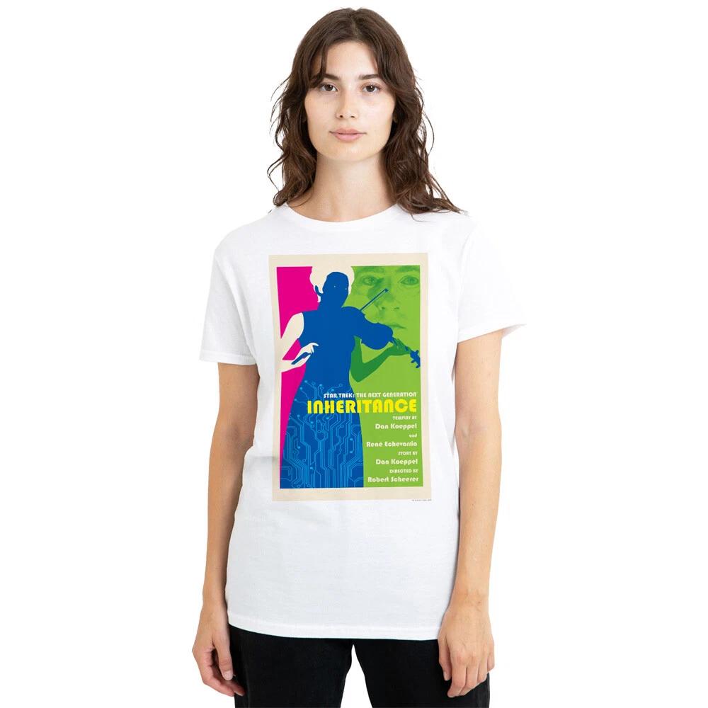 

Star Trek TNG Season 7 Episode 10 Ladies 100% Cotton T-shirt Mens Tees Top S-2XL, White 3XL