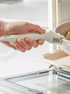 Detachable Pot Handle Removable Cream White Pot Handle Black Universal Pan Handle Replacement Handle For Pots And Pans