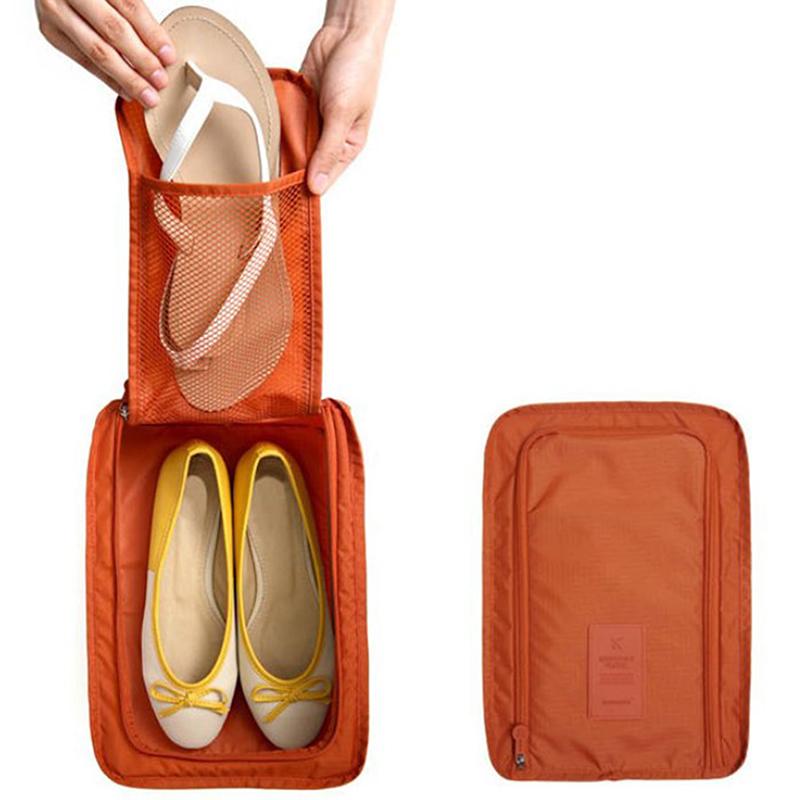 Travel Shoes Organizer Bag Convenient Nylon Waterproof Luggage Multifunction