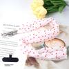 Ins Floral Phone Crossbody Strap Detachable Long Phone Case Lanyard Cute Fabric Shoulder Wrist Chain Mobile Phone Camera Pendant