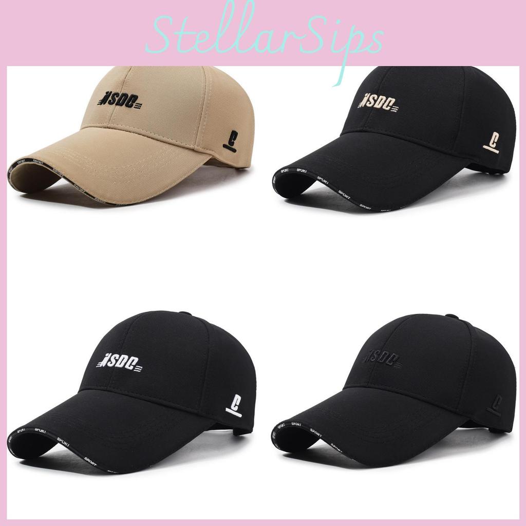Nsdc Letter Embroidered Baseball Cap Outdoor Sun Protection Breathable Gift