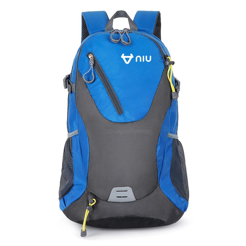 

Для NIU N1 N1S M1 U1 M+ NG US U+ UQI U+B рюкзак для путешествий на мотоцикле, для езды на велосипеде, для хранения багажа, сумка для путешествий большой емкости небесно-голубой
