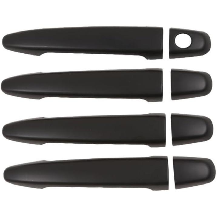 Exterior Door Handles Covers for Toyota 4RUNNER 2003-2009 / Prado 2003-2009 / Highlander 2009-2014 / Tacoma 2005-2010 4 Door 1 Set 8 Pcs (Matte