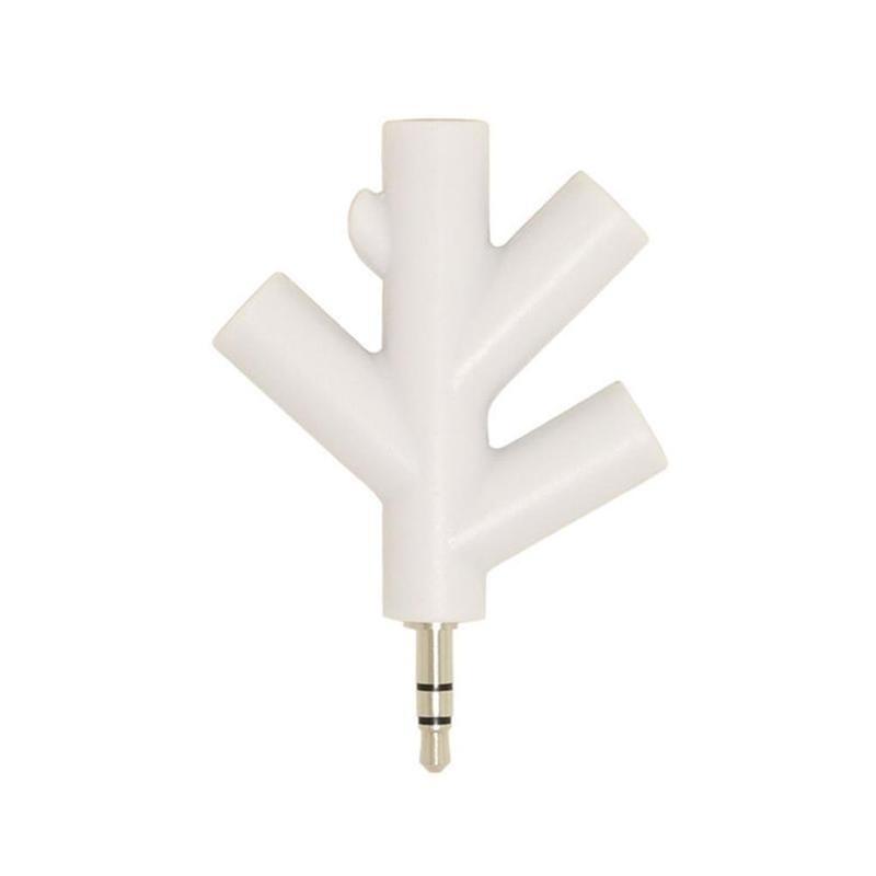 3.5mm Earphone Headphone Audio Splitter 1 Male to 2 3 4 Female Y Port Cables