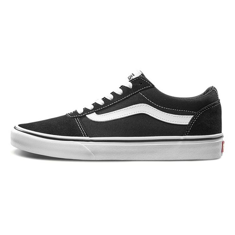 Vans Ward Suede Canvas  Black White  Men s VN0A36EMC4R EU 44.5