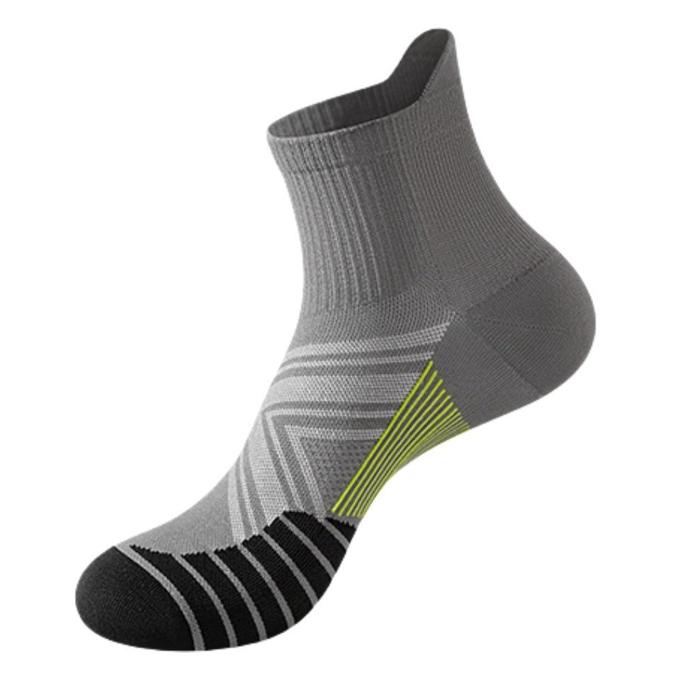 Men's Mid-Calf Non-Slip Quick-Drying Breathable Marathon Running Socks