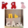 Alphabet Lore Russian Letter Plush Toy Pillow For Kids Soft And Cuddly Stuffed Animal Doll