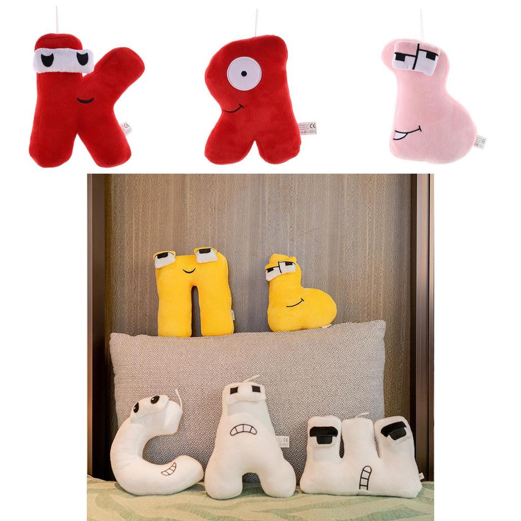 Alphabet Lore Russian Letter Plush Toy Pillow For Kids Soft And Cuddly Stuffed Animal Doll