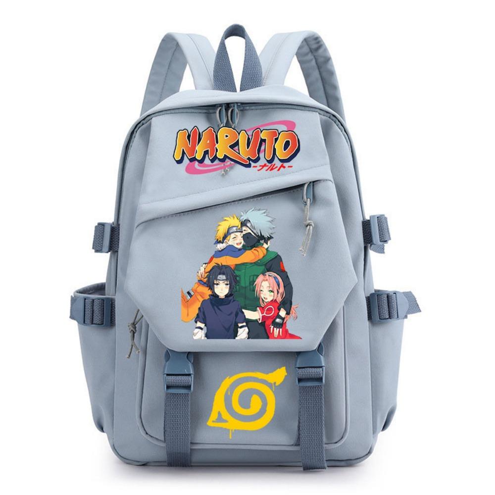 Anime Naruto Schoolbag Children's Backpack Elementary School Bag Boys and Girls Junior High School Students College Students Campus Backpack