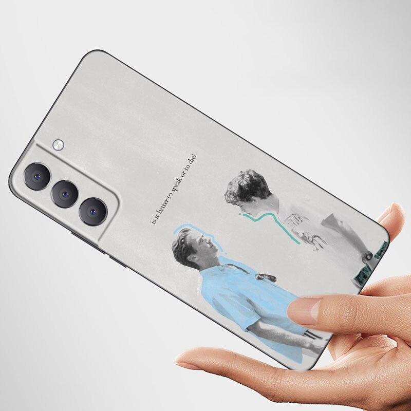 Adınla Çağır Beni Telefon Kılıfı Samsung Galaxy S22 Pro S21 S20 FE Ultra S10 Lite S10 S10E S9 S8 Plus Yumuşak TPU Siyah Kapak