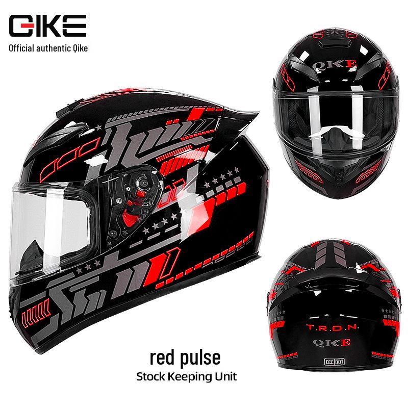 Riding K Unisex Bluetooth Motorcycle Helmet - Full Face, Winter & All-Season Safety for Electric Vehicles