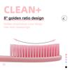 1 Pcs Soft Long Head Adult Big Toothbrush Single Independent Package Exquisite Appearance Teeth Super Oral Cleaning Brush
