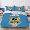 3D Print Bad b-Bunny DTMF Bedding Set Soft Comforter Cover With 1/2pcs Pillow Shams For Kids Adults Duvet Cover Microfiber