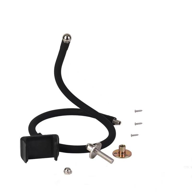 Flexible Arm Monopod Rod Sofa Lazy Stands Holder with Ball Head Clip Holder for Mobile Phones Tablets PC