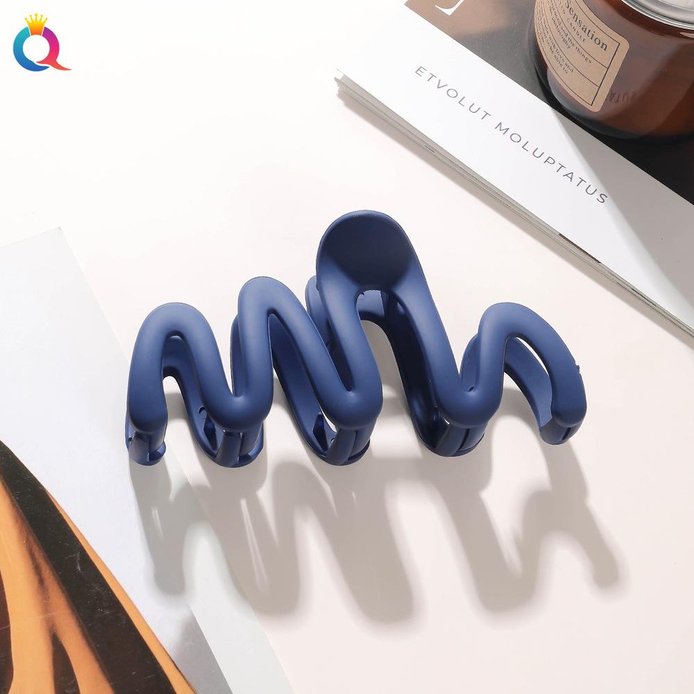 Colorful Grip Wavy Hair Clip Back of Head Clip Hair Clip Updo Shark Clip Hair Accessories