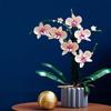 Phalaenopsis Potted Flower Bouquet Girls Small Particle Assembled Building Block Toys