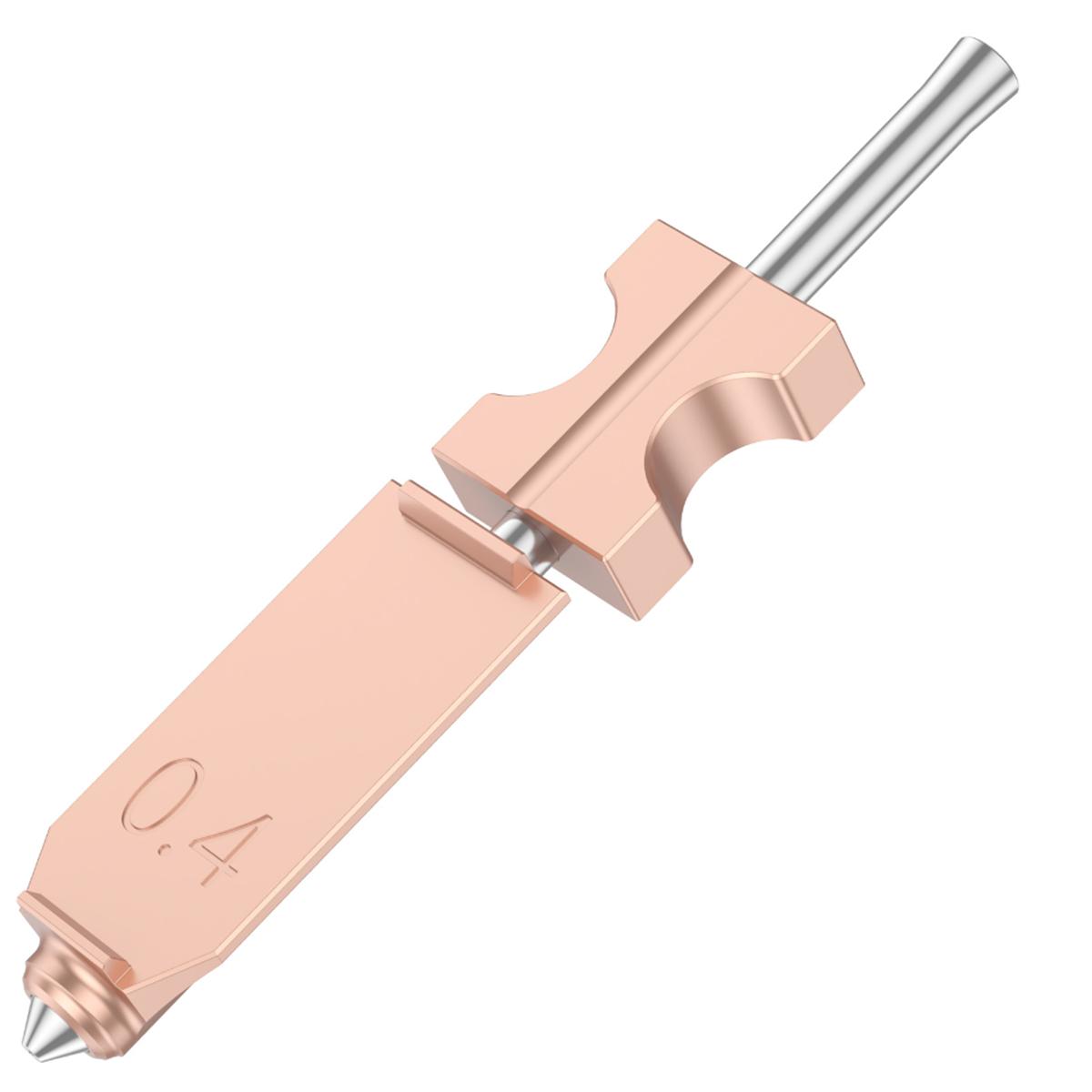 Bimetallic Nozzle For Flashforge AD5X New Upgraded Hardened Steel Hotend Nozzles 0.25 0.4 0.6 0.8mm 3D Printer Replacement Parts